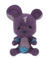 3.5" Simpsons Series - RoseBud Bear (Worn)